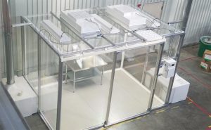 Sampling Booth