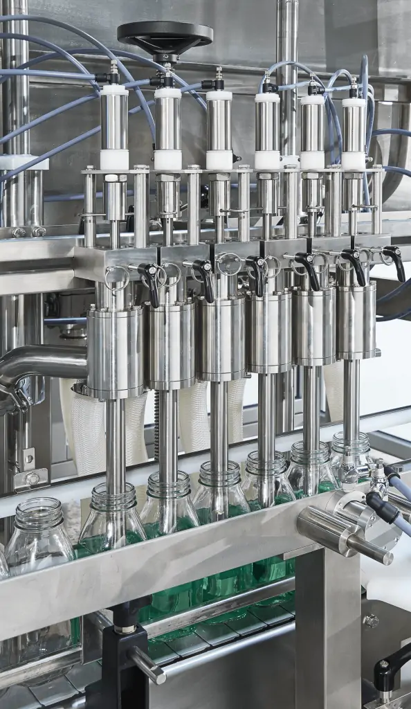 Compact Power: The Cozzoli IPF for Precise Liquid Filling 2 Inline Piston Filler